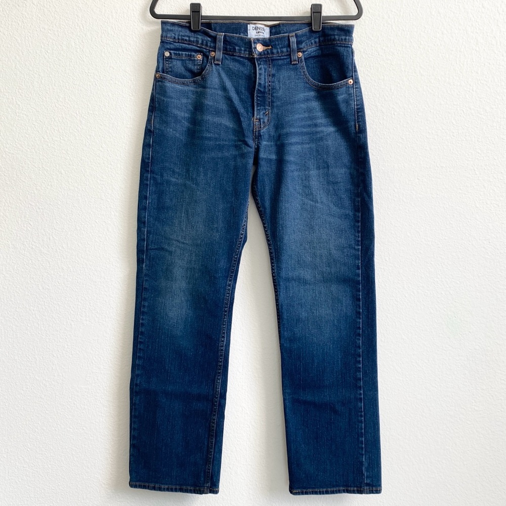 SOLD Denizen From Levi's Men's 285 Dark Wash Relaxed Fit Denim Jeans 32 x 30